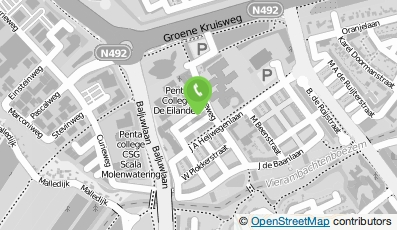 Bekijk kaart van Blauwhuis Advies in Spijkenisse