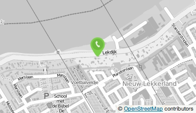 Bekijk kaart van Rietdekkers- & Timmerbedrijf R. de Vos in Nieuw-Lekkerland
