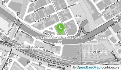 Bekijk kaart van Autospuiterij Ferron  in Schiedam