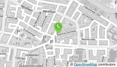 Bekijk kaart van Bloemsierkunst Bussem  in Dordrecht