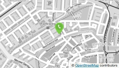 Bekijk kaart van Tabakshop Parkweg in Schiedam