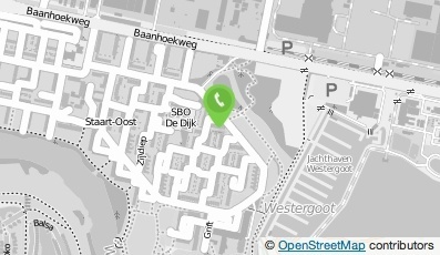 Bekijk kaart van B. de Wit Schildersbedrijf  in Dordrecht