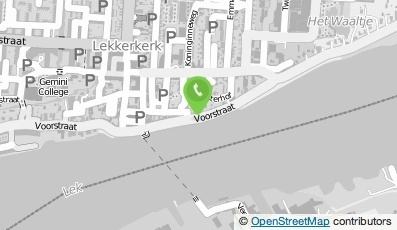 Bekijk kaart van De Vos Advies en Inspectie V.O.F. in Lekkerkerk