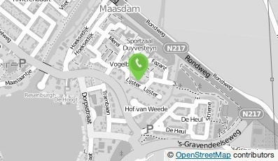 Bekijk kaart van J. Rijnbrand B.V.  in Maasdam