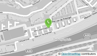 Bekijk kaart van Schildersbedrijf Den Hamer  in Rotterdam