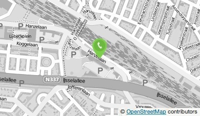 Bekijk kaart van Hanzelaan Praktijken B.V.  in Zwolle