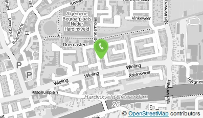 Bekijk kaart van Schildersbedrijf Henk de Schilder in Hardinxveld-Giessendam