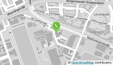 Bekijk kaart van Vandevloeren B.V.  in Schiedam