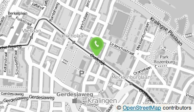 Bekijk kaart van De Dikkedeur Kralingen in Rotterdam
