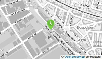 Bekijk kaart van Mos Zelfwas Vierhavenstraat in Rotterdam