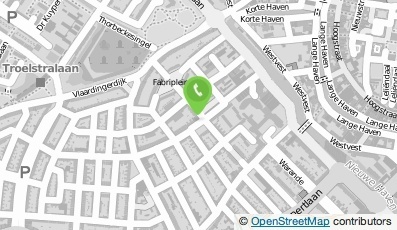 Bekijk kaart van Klussenbedrijf Kerkhof  in Schiedam