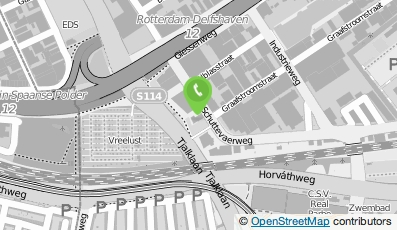 Bekijk kaart van Tussenholding Vastgoedzorg- Rotterdam B.V. in Rotterdam