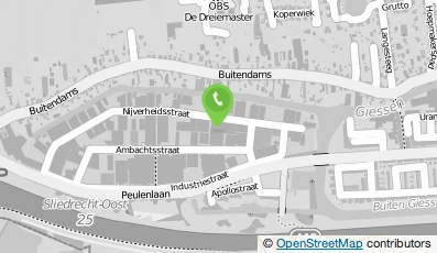 Bekijk kaart van Soloan B.V.  in Hardinxveld-Giessendam