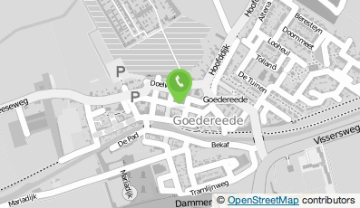 Bekijk kaart van Bouw & Timmerbedrijf Jaap van Huizen B.V. in Goedereede