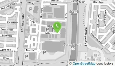 Bekijk kaart van Aafje Facilitair B.V.  in Barendrecht