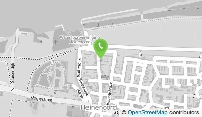 Bekijk kaart van Bouwkundig Ontwerp- en Adviesbureau T. van Kralingen in Heinenoord