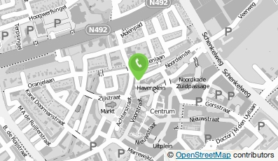 Bekijk kaart van Restaurant de Krom in Spijkenisse