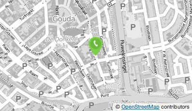 Bekijk kaart van De Kleine Wereld KDV Spieringstraat in Gouda