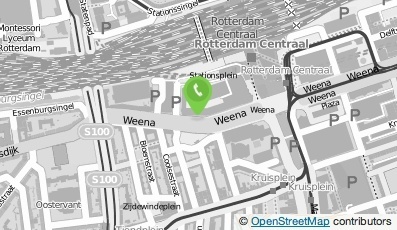 Bekijk kaart van Paramed. train.- & adv.centr. 'Groot Handelsgebouw' in Rotterdam