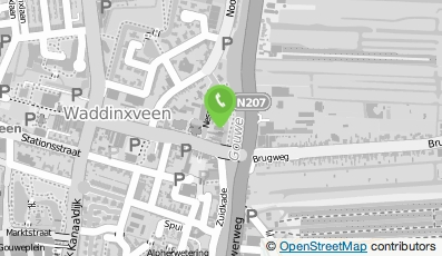 Bekijk kaart van De Drie Meiden B.V. in Waddinxveen