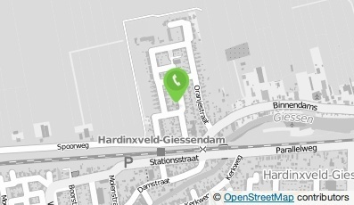 Bekijk kaart van DH Klein Tuinbouwmachine Verhuur in Hardinxveld-Giessendam