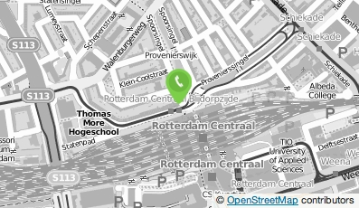 Bekijk kaart van Gemakswinkel en Slijterij Centraal in Rotterdam