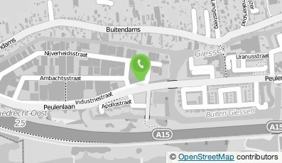 Bekijk kaart van Lock/Romijn Intern. Transport B.V. in Hardinxveld-Giessendam