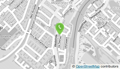 Bekijk kaart van J. van der Schee h/o Hunshin in Waddinxveen