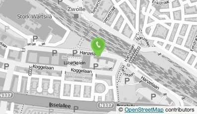 Bekijk kaart van Esri Nederland Solutions  in Zwolle