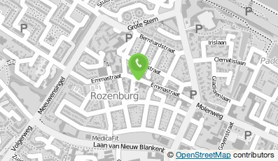 Bekijk kaart van InterWoon in Rozenburg (Zuid-Holland)
