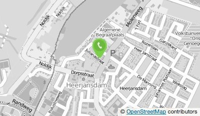 Bekijk kaart van Kapsalon Geknipt voor U in Heerjansdam
