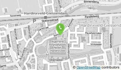 Bekijk kaart van M.A. Brouwer Administratiekantoor in Hardinxveld-Giessendam