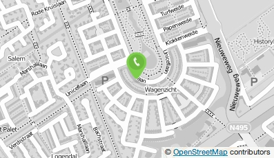 Bekijk kaart van Tegelzettersbedrijf/ detacheringsbureau Brooij in Oostvoorne