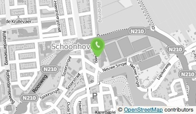 Bekijk kaart van Ohear.com  in Schoonhoven