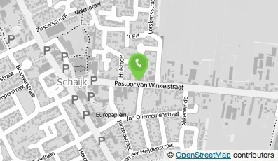 Bekijk kaart van Partycentrum de Raaf in Schaijk