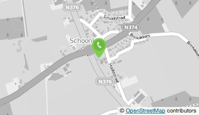 Bekijk kaart van Herberg De Loohoeve in Schoonloo