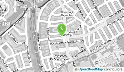 Bekijk kaart van Apotheek Spoorwijk in Den Haag