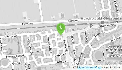Bekijk kaart van Corbé Vlechtwerken in Hardinxveld-Giessendam