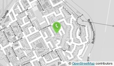 Bekijk kaart van Nieuwbouw en Onderhoudsbedrijf Adrie van der Linden in Nieuw-Beijerland