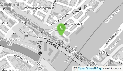 Bekijk kaart van V.O.F. Strijker & Van den Akker in Papendrecht