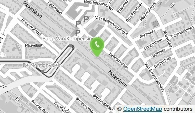 Bekijk kaart van Onderhoudsbedrijf Dick de Bruijn in Rotterdam