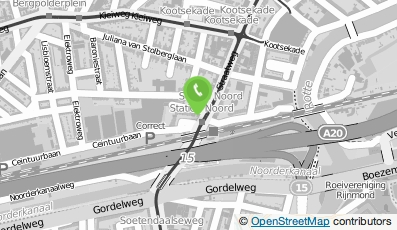 Bekijk kaart van AB Creative Holding B.V. in Rotterdam