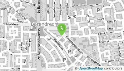 Bekijk kaart van Snack Corner 't Vlak in Barendrecht