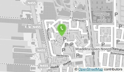 Bekijk kaart van Raaf 12  in Waddinxveen