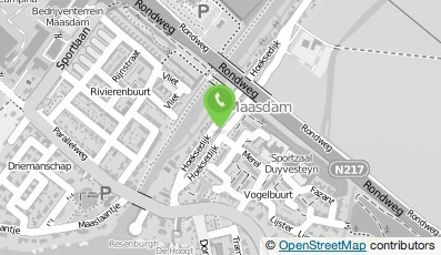 Bekijk kaart van Timmer- en Onderhoudsbedrijf Wout Vermeulen in Maasdam