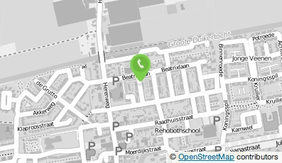 Bekijk kaart van F.H. de Jong Aannemingsbedrijf in Zoetermeer
