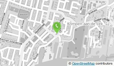 Bekijk kaart van Jennie knipt thuis in Krimpen aan De Lek