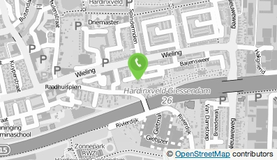 Bekijk kaart van HoHa Beheer B.V. in Hardinxveld-Giessendam