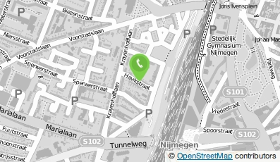 Bekijk kaart van tens  in Nijmegen