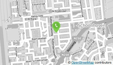 Bekijk kaart van Rob de Bie Autoschade in Schoonhoven
